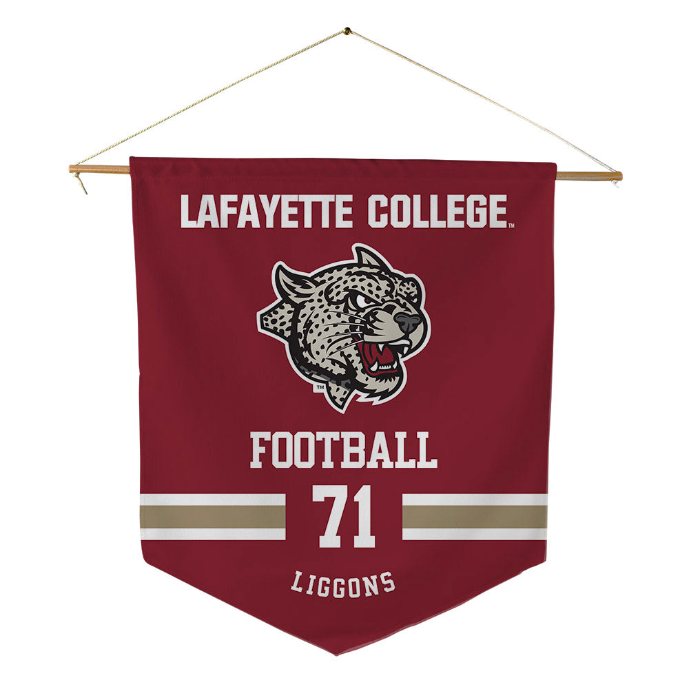 Lafayette College - NCAA Football : Zen Liggons - Pennant - 18" x 21"-0