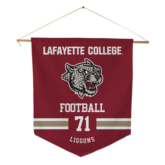 Lafayette College - NCAA Football : Zen Liggons - Pennant - 18" x 21"-0