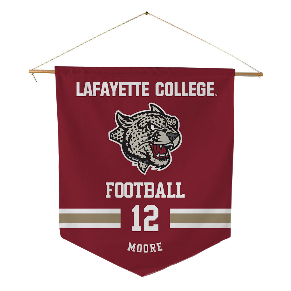Lafayette College - NCAA Football : Cairo Moore - Pennant - 18" x 21"-0