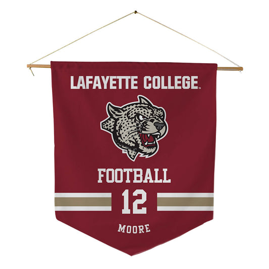 Lafayette College - NCAA Football : Cairo Moore - Pennant - 18" x 21"-0