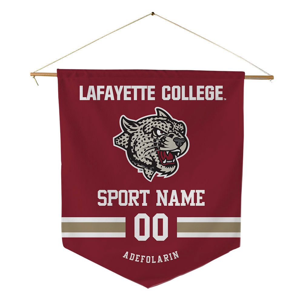 Lafayette College - NCAA Football : Daniel Adefolarin - Pennant - 18" x 21"-0