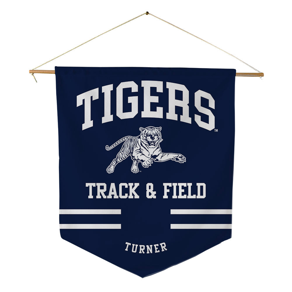 Jackson State - NCAA Men's Track & Field : Brandon Turner - Pennant - 18" x 21"-0