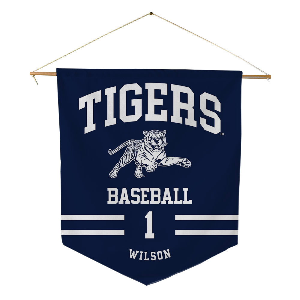 Jackson State - NCAA Baseball : TJ Wilson - Pennant - 18" x 21"-0