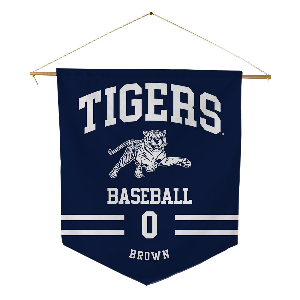 Jackson State - NCAA Baseball : Anthony Brown - Pennant - 18" x 21"-0