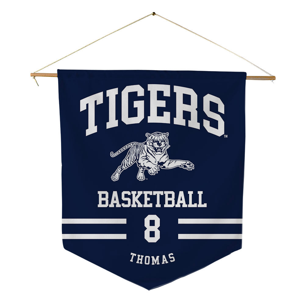 Jackson State - NCAA Men's Basketball : Dionjahe Thomas - Pennant - 18" x 21"-0