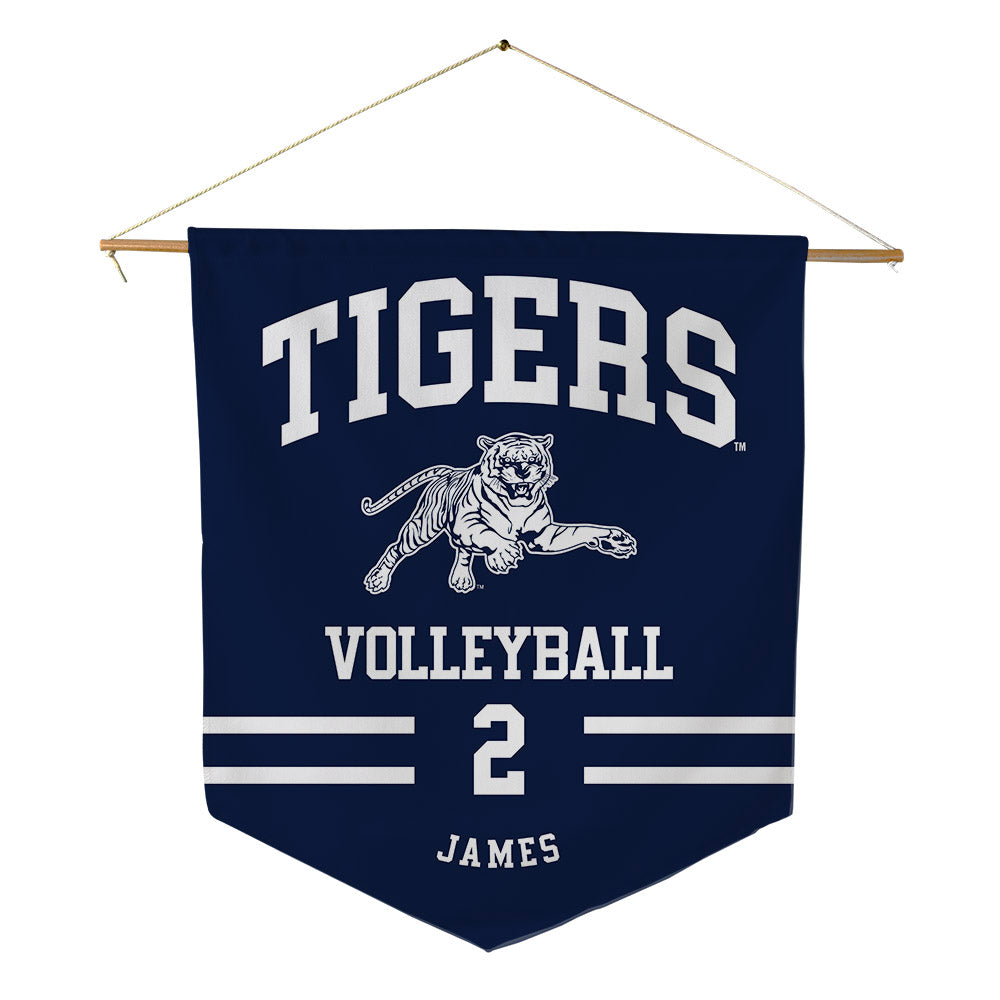 Jackson State - NCAA Women's Volleyball : Jayden James - Pennant - 18" x 21"-0