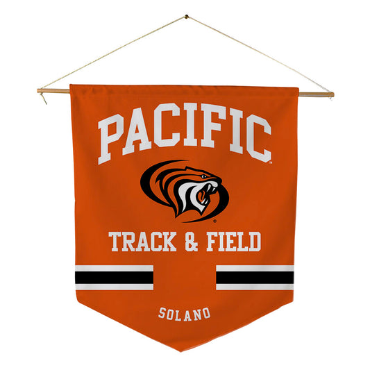 Pacific - NCAA Women's Track & Field : Gianna Solano - Pennant - 18" x 21"-0