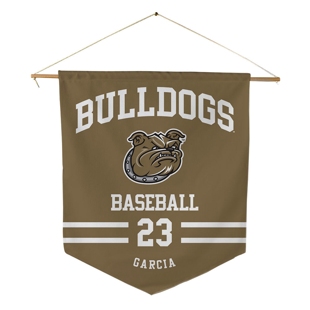 Bryant - NCAA Baseball : Ellis Garcia - Pennant - 18" x 21"-0