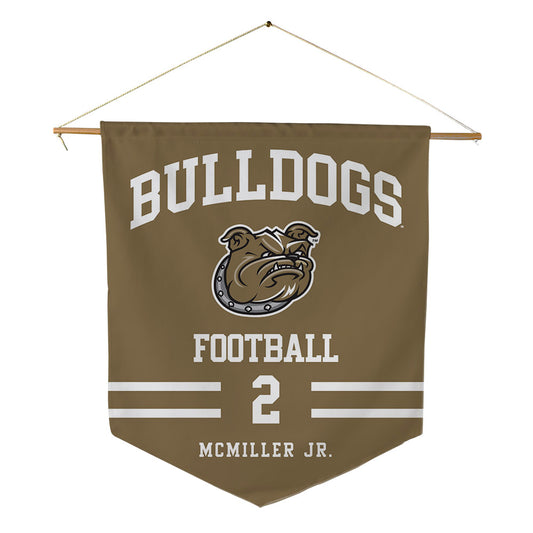 Bryant - NCAA Football : Omaris McMiller Jr. - Pennant - 18" x 21"-0