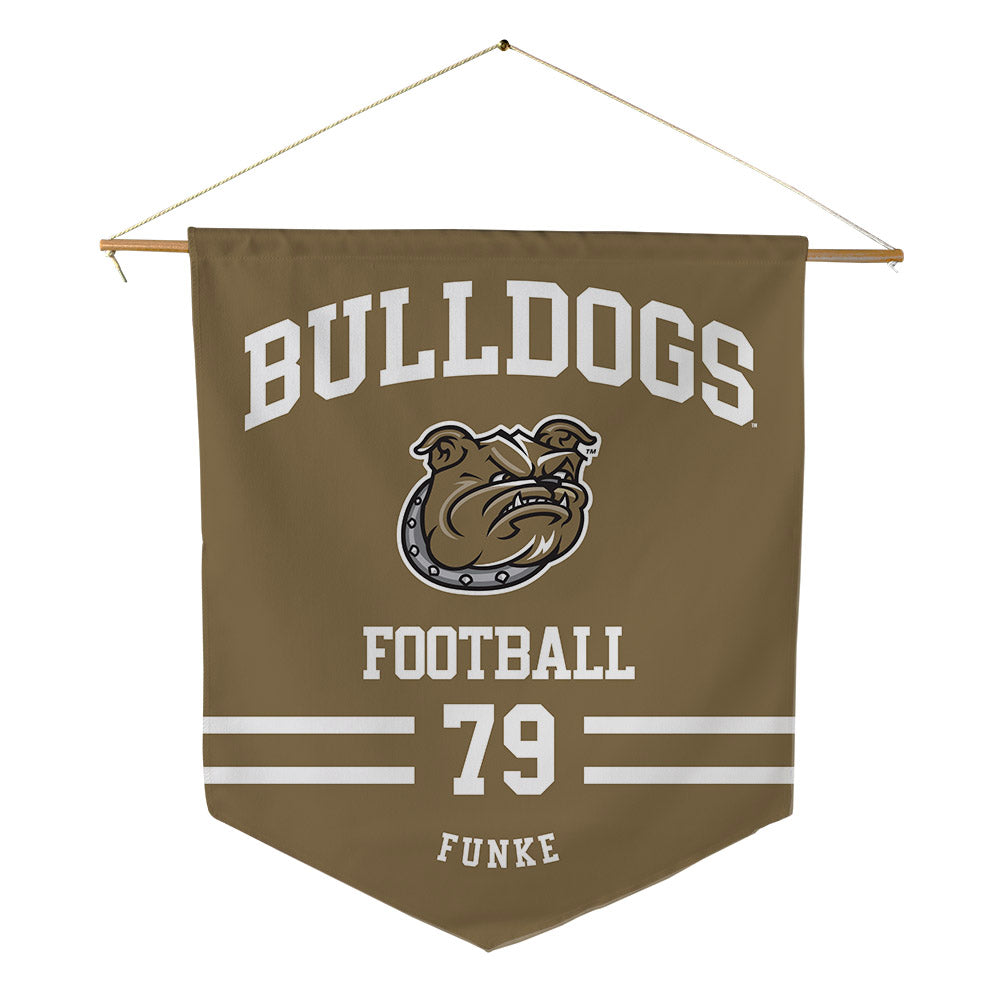Bryant - NCAA Football : Jack Funke - Pennant - 18" x 21"-0