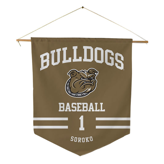 Bryant - NCAA Baseball : Cameron Soroko - Pennant - 18" x 21"-0