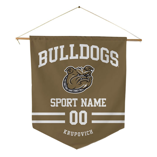 Bryant - NCAA Softball : Zoie Krupovich - Pennant - 18" x 21"-0