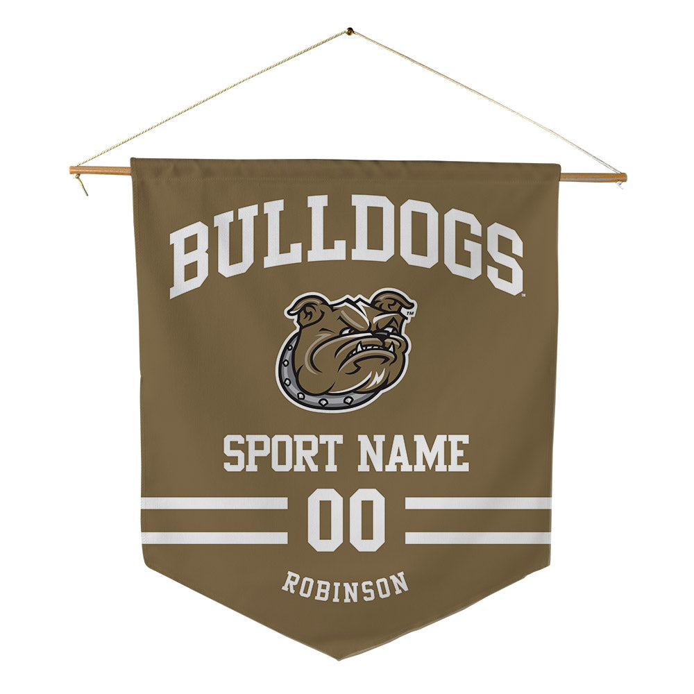 Bryant - NCAA Men's Basketball : Jakai Robinson - Pennant - 18" x 21"-0
