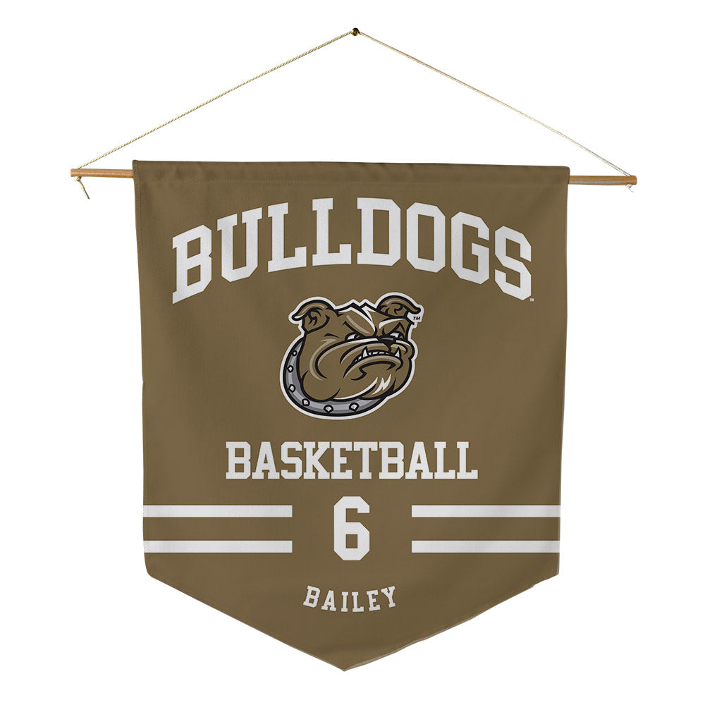 Bryant - NCAA Men's Basketball : Langston Bailey - Pennant - 18" x 21"-0