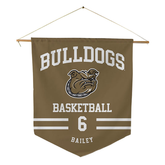 Bryant - NCAA Men's Basketball : Langston Bailey - Pennant - 18" x 21"-0