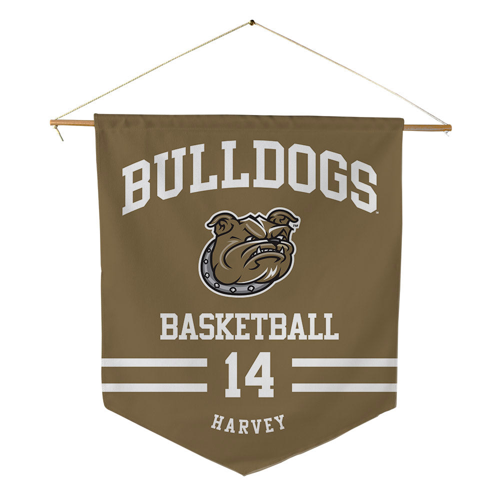 Bryant - NCAA Men's Basketball : Keegan Harvey - Pennant - 18" x 21"-0