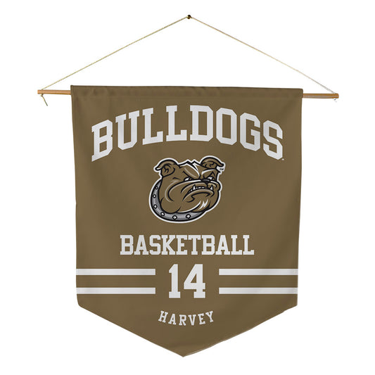 Bryant - NCAA Men's Basketball : Keegan Harvey - Pennant - 18" x 21"-0
