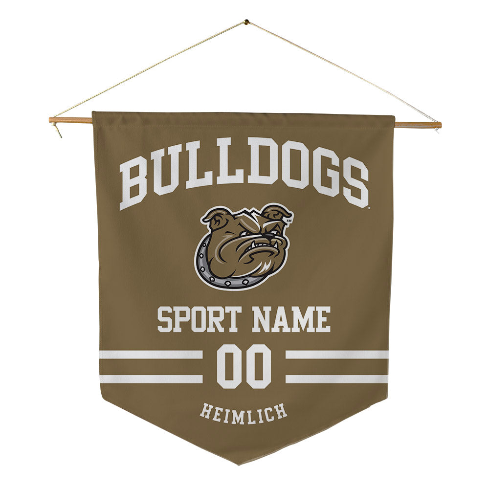 Bryant - NCAA Men's Lacrosse : Erik Heimlich - Pennant - 18" x 21"-0