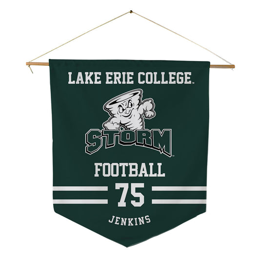 Lake Erie College - NCAA Football : Dylan Jenkins - Pennant - 18" x 21"-0