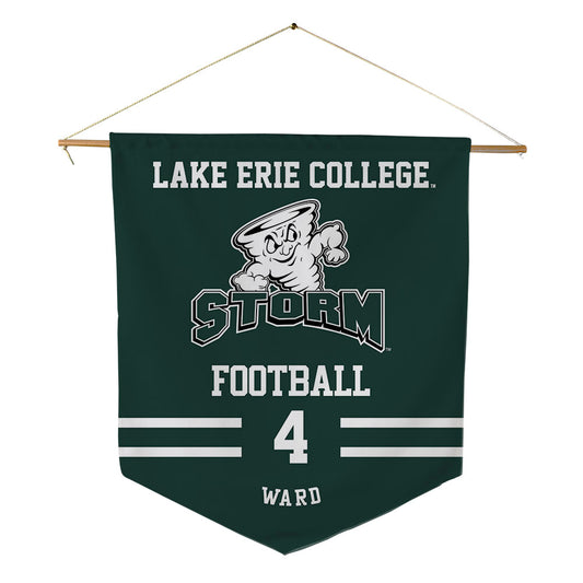 Lake Erie College - NCAA Football : Kemari Ward - Pennant - 18" x 21"-0