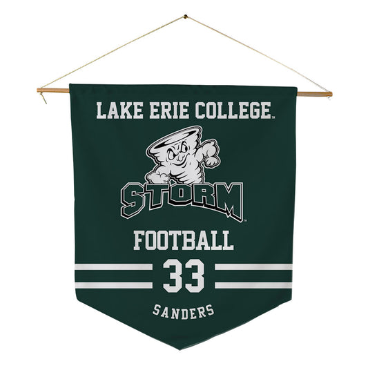 Lake Erie College - NCAA Football : Jackson Sanders - Pennant - 18" x 21"-0