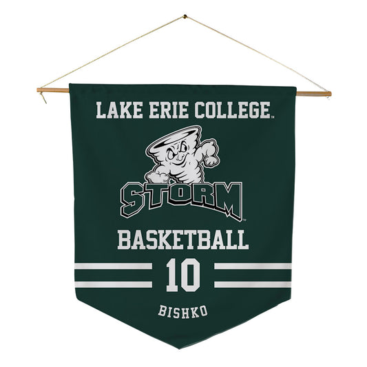 Lake Erie College - NCAA Men's Basketball : Trace Bishko - Pennant - 18" x 21"-0