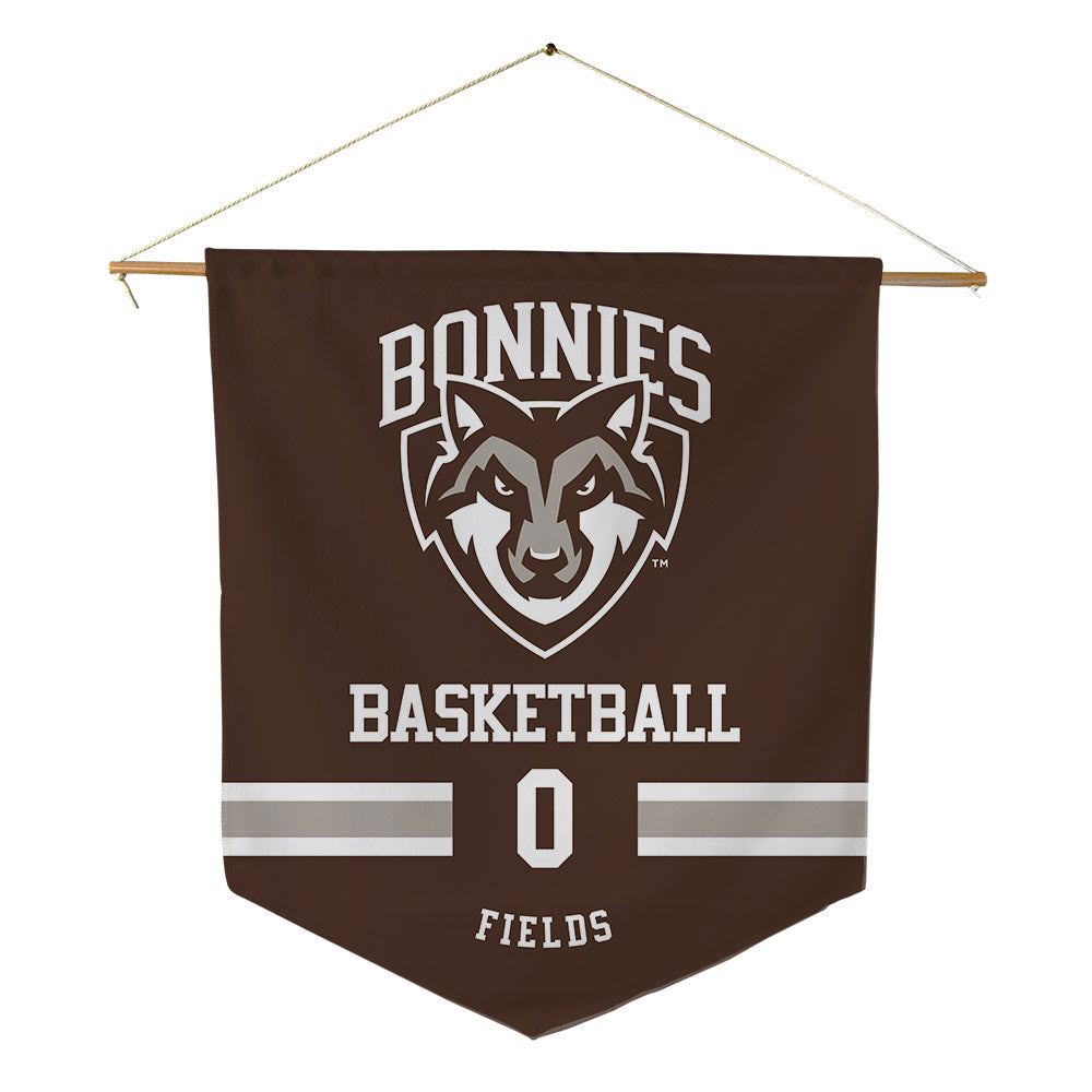 St. Bonaventure - NCAA Women's Basketball : Diamond Fields - Pennant - 18" x 21"-0