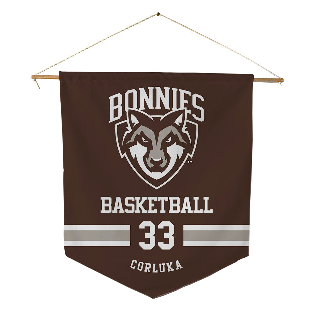 St. Bonaventure - NCAA Women's Basketball : Iva Corluka - Pennant - 18" x 21"-0