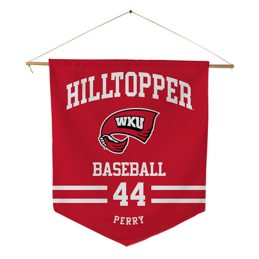 Western Kentucky - NCAA Baseball : Gavin Perry - Pennant - 18" x 21"-0