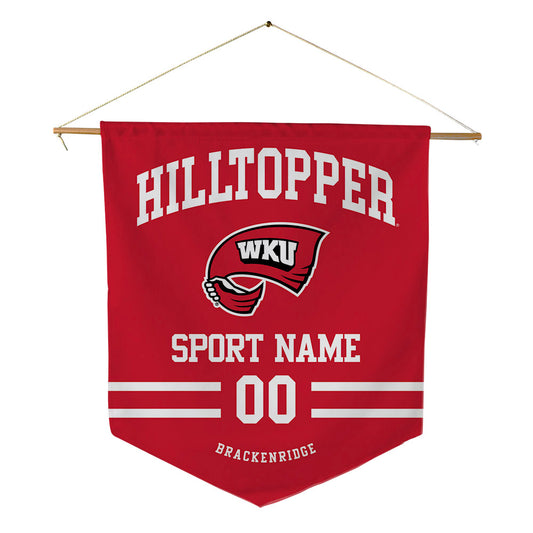 Western Kentucky - NCAA Football : Anthony Brackenridge - Pennant - 18" x 21"-0