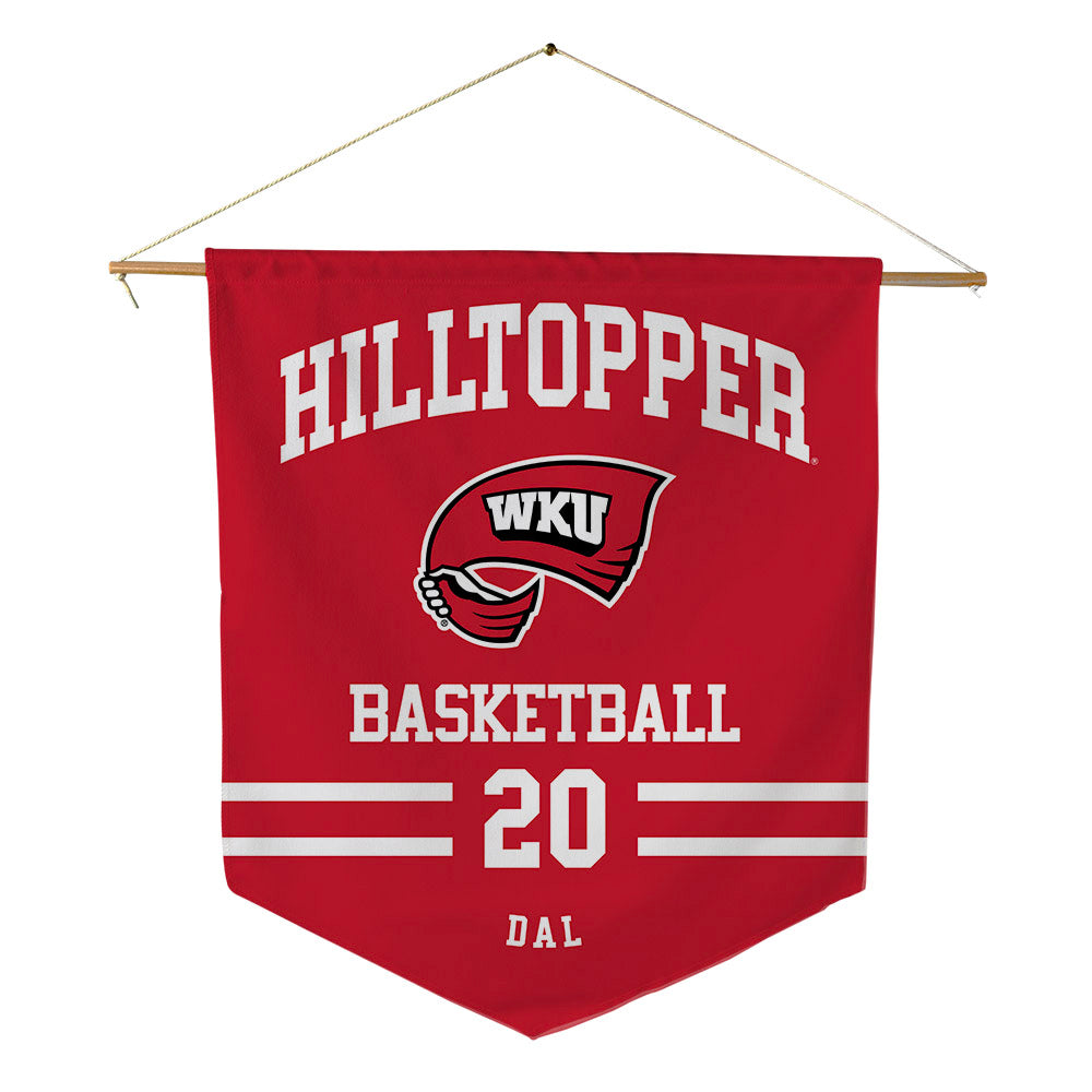 Western Kentucky - NCAA Women's Basketball : Elif Dal - Pennant - 18" x 21"-0