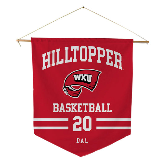 Western Kentucky - NCAA Women's Basketball : Elif Dal - Pennant - 18" x 21"-0