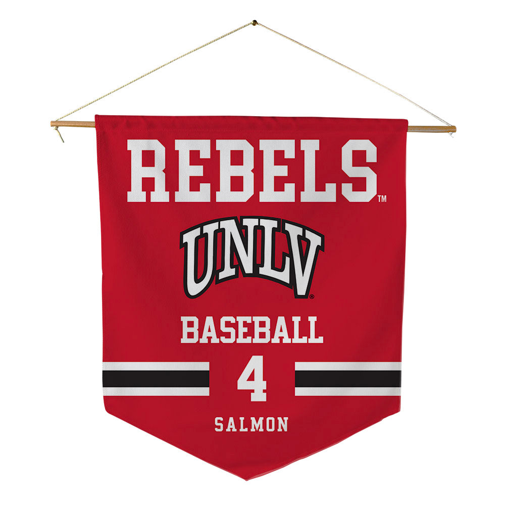UNLV - NCAA Baseball : Jack Salmon - Pennant - 18" x 21"-0