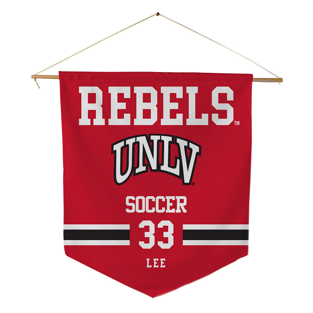 UNLV - NCAA Women's Soccer : Kaitlyn Lee - Pennant - 18" x 21"-0