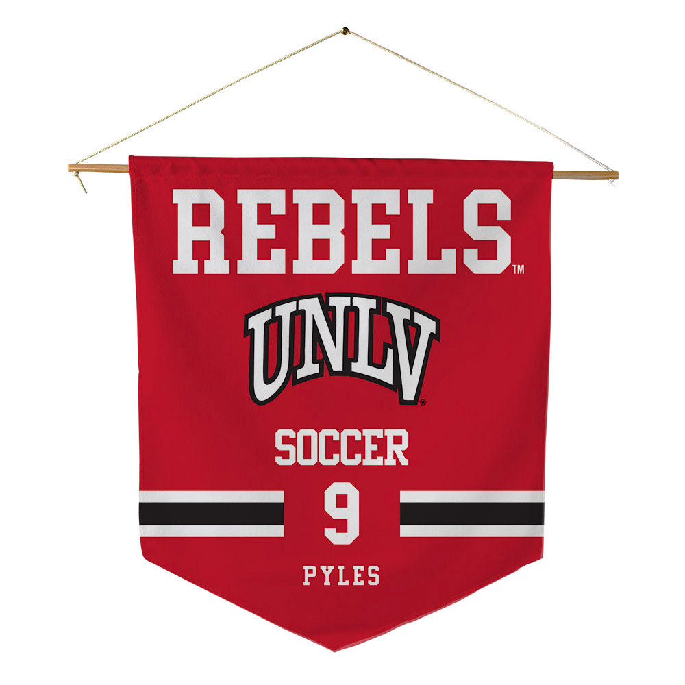 UNLV - NCAA Women's Soccer : Summer Pyles - Pennant - 18" x 21"-0