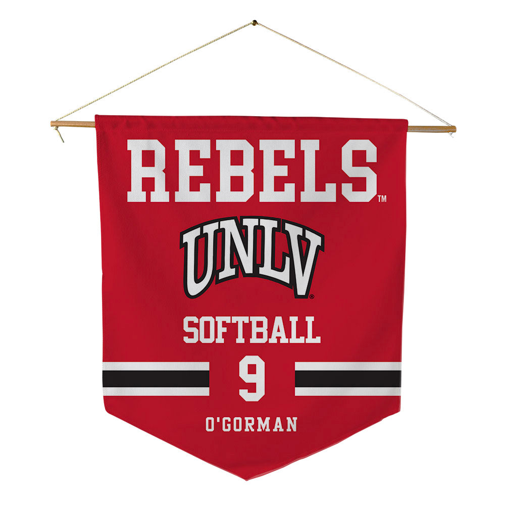 UNLV - NCAA Softball : Lexi O'Gorman - Pennant - 18" x 21"-0