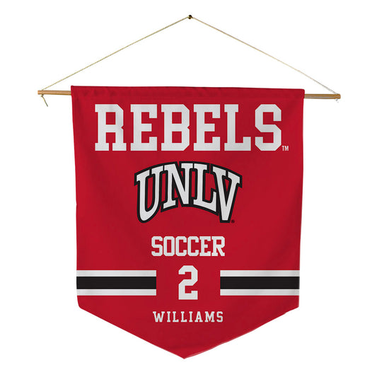 UNLV - NCAA Women's Soccer : Purity Williams - Pennant - 18" x 21"-0