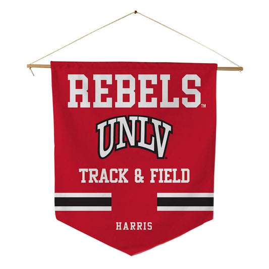 UNLV - NCAA Women's Track & Field : Jasmine Harris - Pennant - 18" x 21"-0
