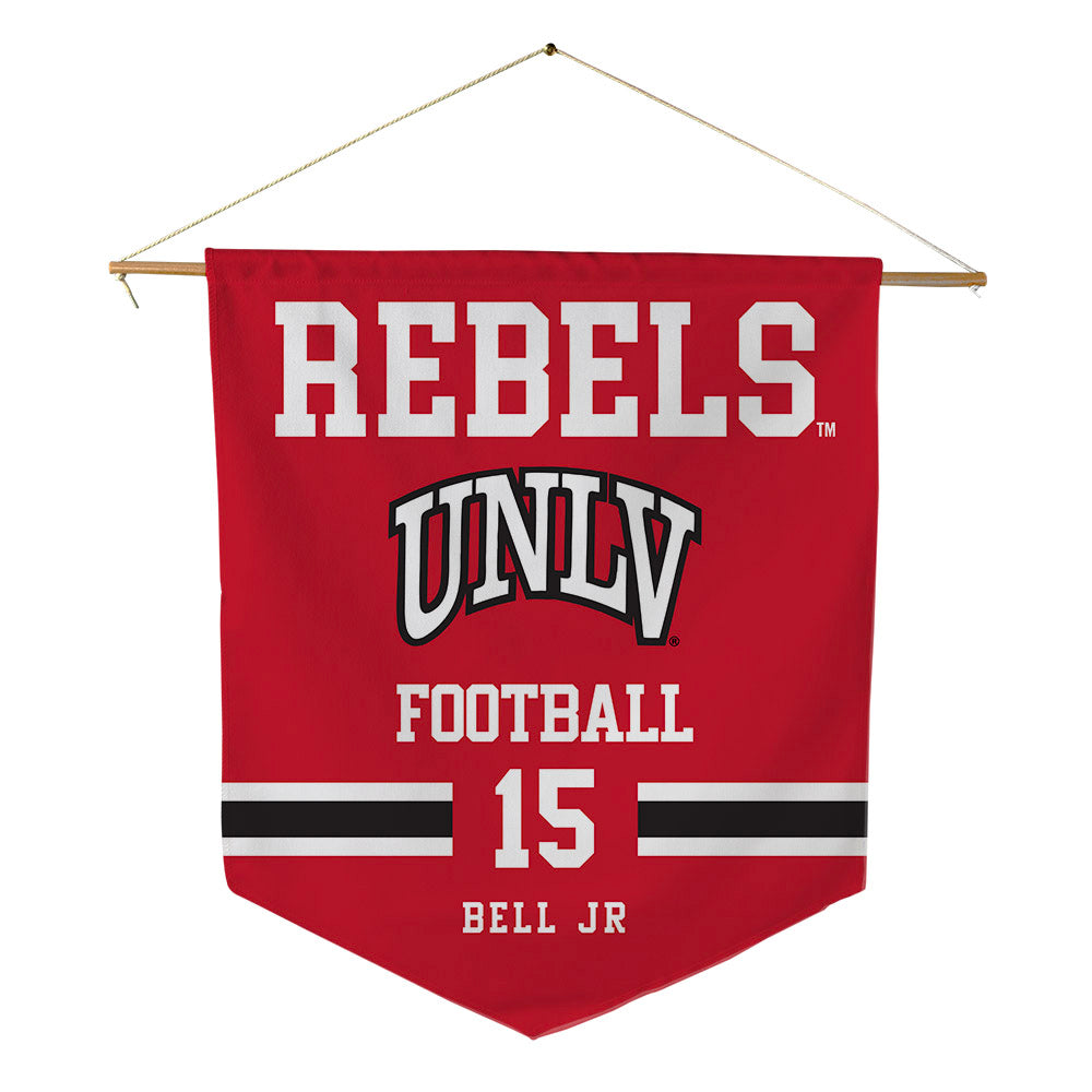 UNLV - NCAA Football : Tatum Bell jr - Pennant - 18" x 21"-0