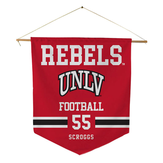 UNLV - NCAA Football : Griffin Scroggs - Pennant - 18" x 21"-0