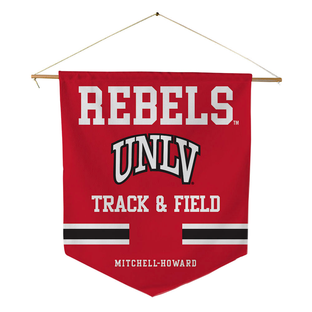 UNLV - NCAA Women's Track & Field : Amaya Mitchell-Howard - Pennant - 18" x 21"-0