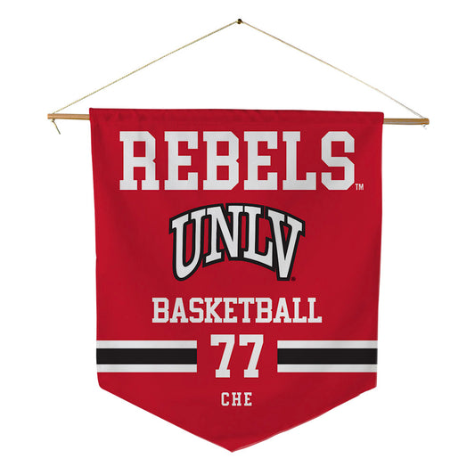 UNLV - NCAA Men's Basketball : Myles Che - Pennant - 18" x 21"-0