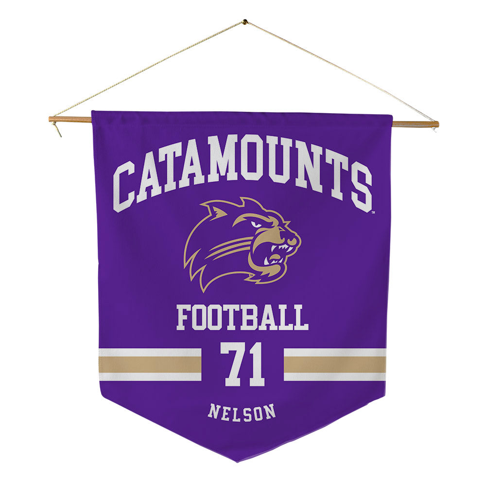 Western Carolina - NCAA Football : Sawyer Nelson - Pennant - 18" x 21"-0