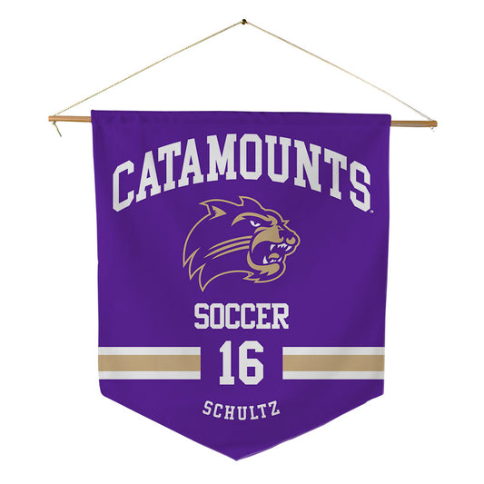 Western Carolina - NCAA Women's Soccer : Sophie Schultz - Pennant - 18" x 21"-0