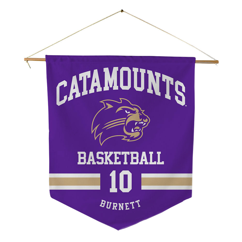 Western Carolina - NCAA Women's Basketball : Betsey Burnett - Pennant - 18" x 21"-0