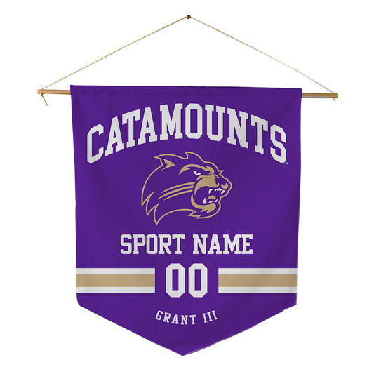 Western Carolina - NCAA Football : Quency Grant III - Pennant - 18" x 21"-0