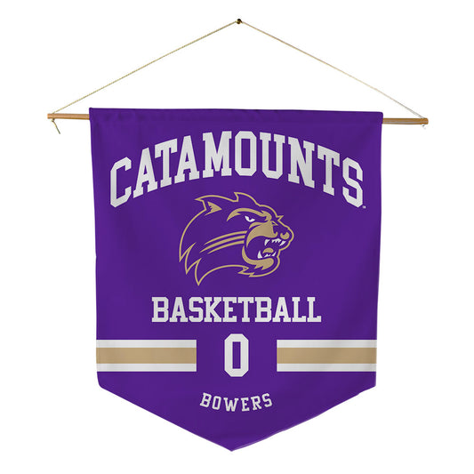 Western Carolina - NCAA Women's Basketball : Christina Bowers - Pennant - 18" x 21"-0