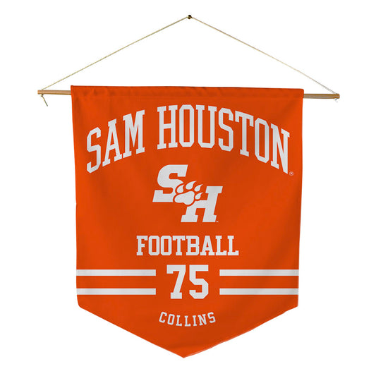 SHSU - NCAA Football : Elijah Collins - Pennant - 18" x 21"-0