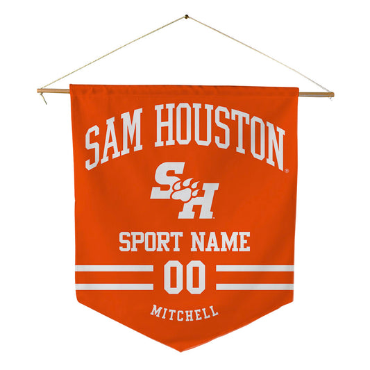 SHSU - NCAA Football : Kaleb Mitchell - Pennant - 18" x 21"-0