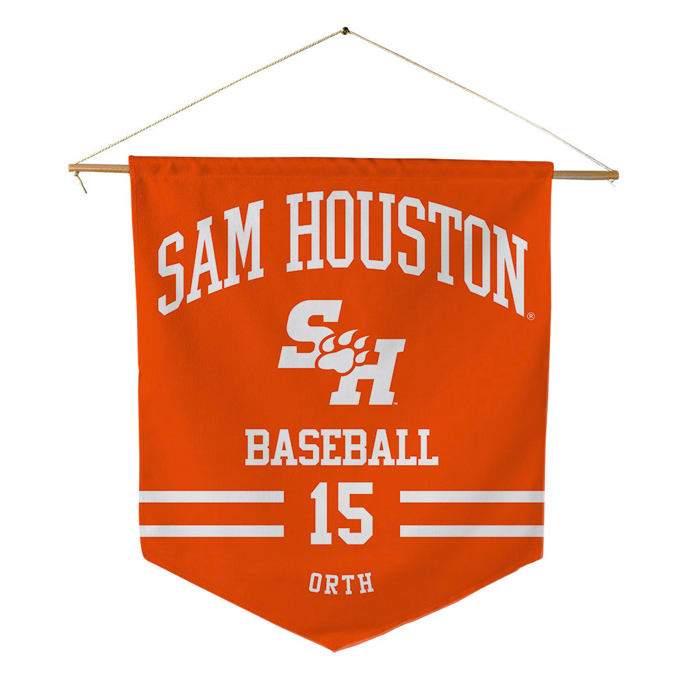 SHSU - NCAA Baseball : Kirby Orth - Pennant - 18" x 21"-0